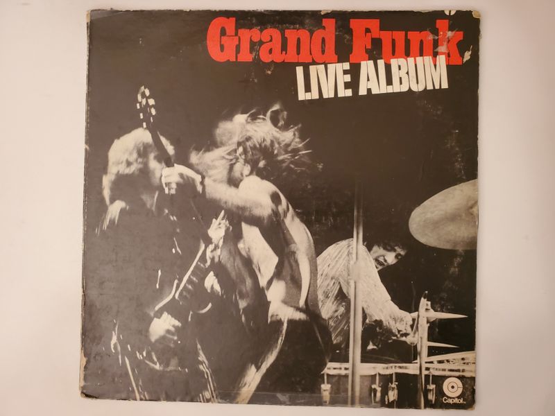 Grand Funk Railroad Live Album vinyl record